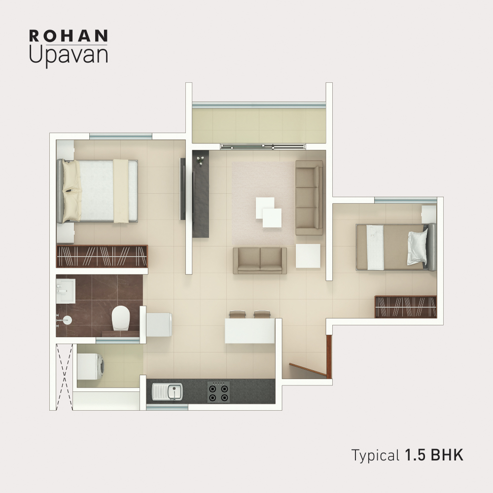 Rohan Upavan Floor Plan