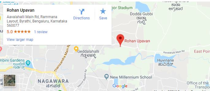 Rohan Upavan Location Map
